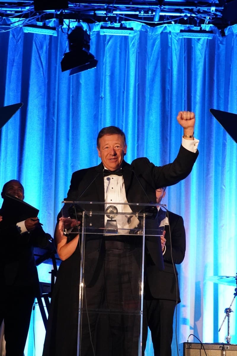 Jeffrey Cunningham, honoree at the 2024 Illuminate Life Gala.