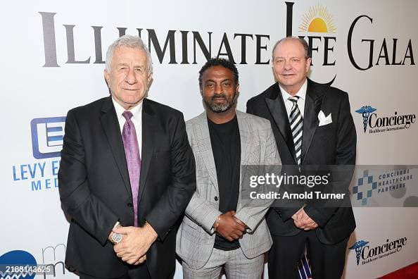 Cyrus The Great, Yemane G, and Lane Harrison at the 2024 Illuminate Life Gala