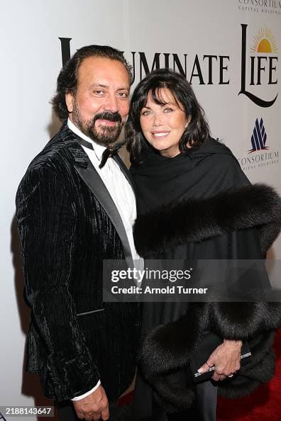 Francisco Durazo and Deborah Shelton at the 2024 Illuminate Life Gala
