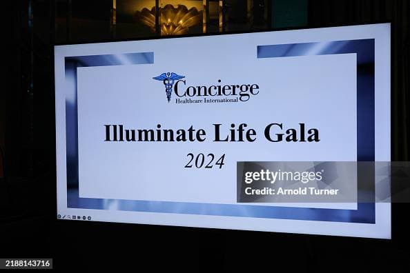 Illuminate Life Gala signage at the 2024 Illuminate Life Gala